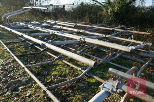 25 GALVANISED COW CUBICLES