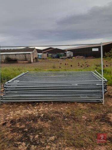 20X HERAS FENCING PANELS