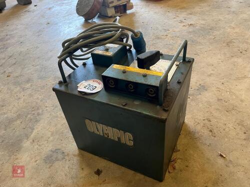 OLYMPIC BANTAM OIL COOLED WELDER