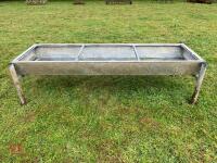 8' GALVANISED FREESTANDING CATTLE TROUGH - 5