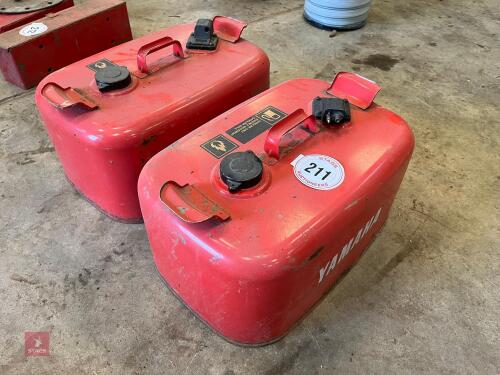 2 YAMAHA FUEL TANKS