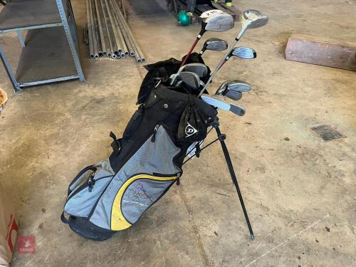 GOLF BAG & CLUBS