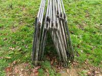 11 GALVANISED HD 6' SHEEP HURDLES - 6