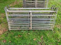 6 GALVANISED 6' SHEEP HURDLES