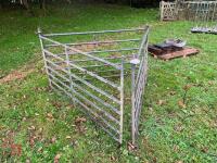 3 x 6' GALVANISED SHEEP HURDLES