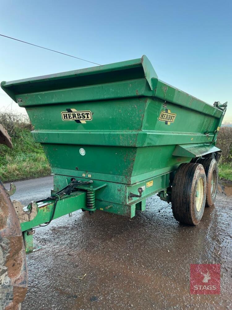 HERBST 14T DUMP TRAILER