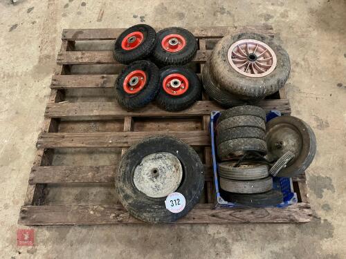 ASSORTED WHEELS & TYRES