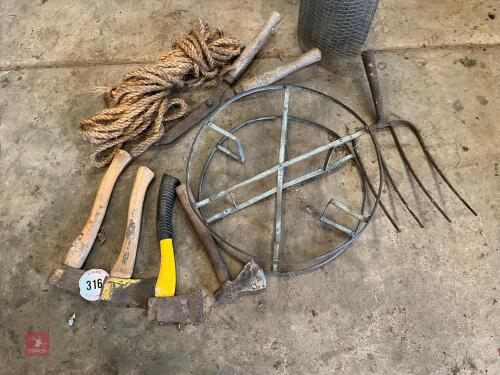 REEL, MESH, TOOLS