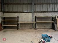 3 BAYS OF PALLET RACKING - 2