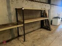 3 BAYS OF PALLET RACKING - 5