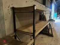 3 BAYS OF PALLET RACKING - 6