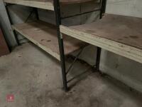 3 BAYS OF PALLET RACKING - 8