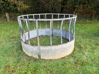 GALVANISED CATTLE RING FEEDER