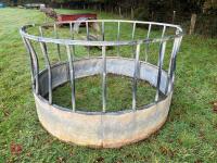 GALVANISED CATTLE RING FEEDER - 3