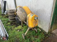 CLARKE CCM125C ELECTRIC CEMENT MIXER - 2