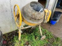 CLARKE CCM125C ELECTRIC CEMENT MIXER - 11