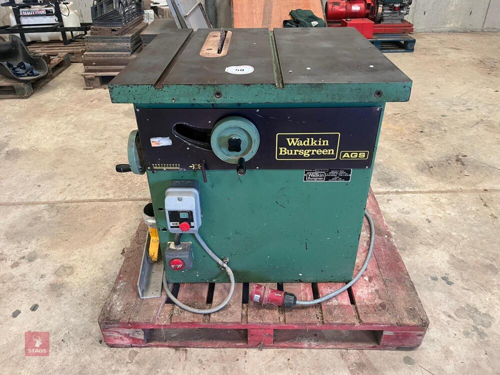 WADKIN BURSGREEN TABLE SAW