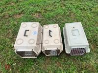 3 PET CARRIERS