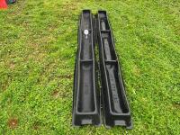 2 X 7' 6'' PLASTIC TROUGHS - 3