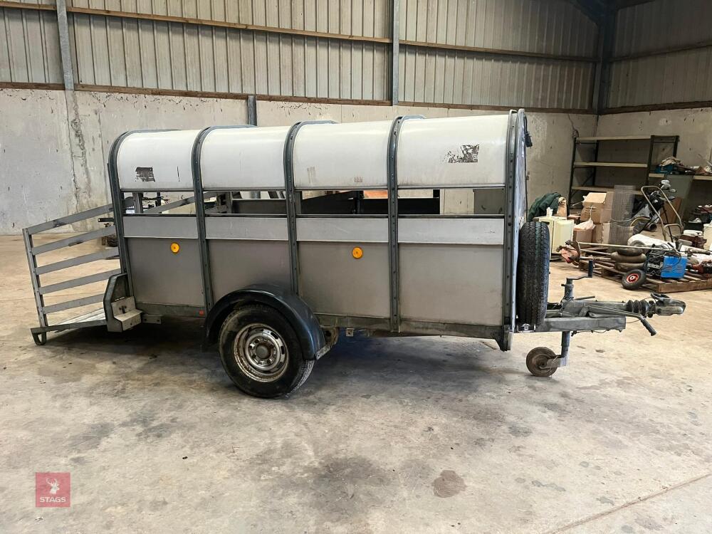 IFOR WILLIAMS P8G 8' LIVESTOCK TRAILER