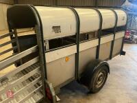 IFOR WILLIAMS P8G 8' LIVESTOCK TRAILER - 10