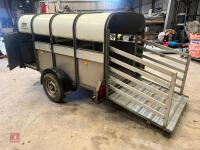 IFOR WILLIAMS P8G 8' LIVESTOCK TRAILER - 17