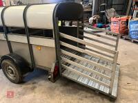 IFOR WILLIAMS P8G 8' LIVESTOCK TRAILER - 18