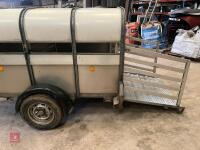 IFOR WILLIAMS P8G 8' LIVESTOCK TRAILER - 20