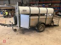 IFOR WILLIAMS P8G 8' LIVESTOCK TRAILER - 22