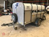 IFOR WILLIAMS P8G 8' LIVESTOCK TRAILER - 26