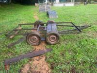 TWIN AXLE TRAILER FRAME - 3