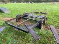 TWIN AXLE TRAILER FRAME - 4