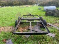 TWIN AXLE TRAILER FRAME - 5