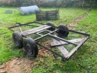 TWIN AXLE TRAILER FRAME - 6