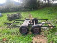 TWIN AXLE TRAILER FRAME - 7