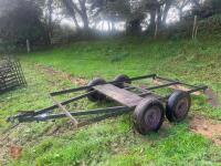 TWIN AXLE TRAILER FRAME - 8