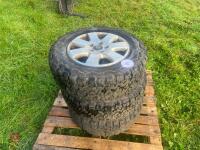 4 X BFG GOODRICH TYRES & WHEELS - 2