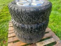 4 X BFG GOODRICH TYRES & WHEELS - 9