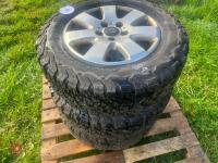 4 X BFG GOODRICH TYRES & WHEELS - 10