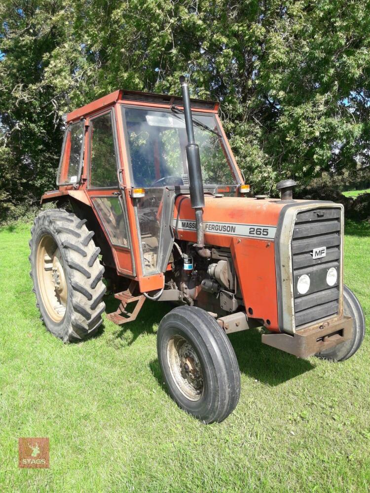 1984 MASSEY FERGUSON 265 2WD TRACTOR