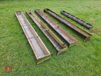 5 SHEEP FEED TROUGHS - 3