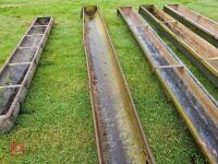 5 SHEEP FEED TROUGHS - 9