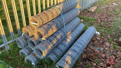 10 ROLLS OF SSHT15/152/15 25M STOCK WIRE
