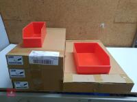 100 PLASTIC STORAGE BINS (K-BIN)