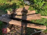 LARGE OAK LIMBS FOR LOGS