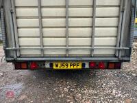 2002 12' IFOR WILLIAMS LIVESTOCK TRAILER - 20