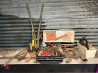ASSORTED WORKSHOP TOOLS (20)