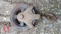 CHAIN LIFTING BLOCK AND TACKLE (S/R) - 3