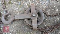 CHAIN LIFTING BLOCK AND TACKLE (S/R) - 4