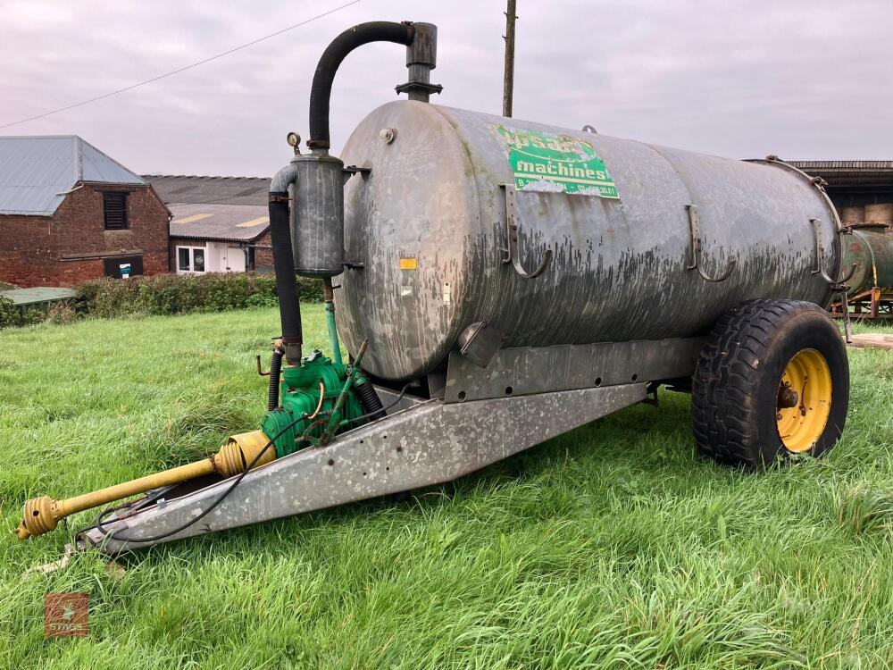 IPSAM 1100G GALVANISED SLURRY TANKER